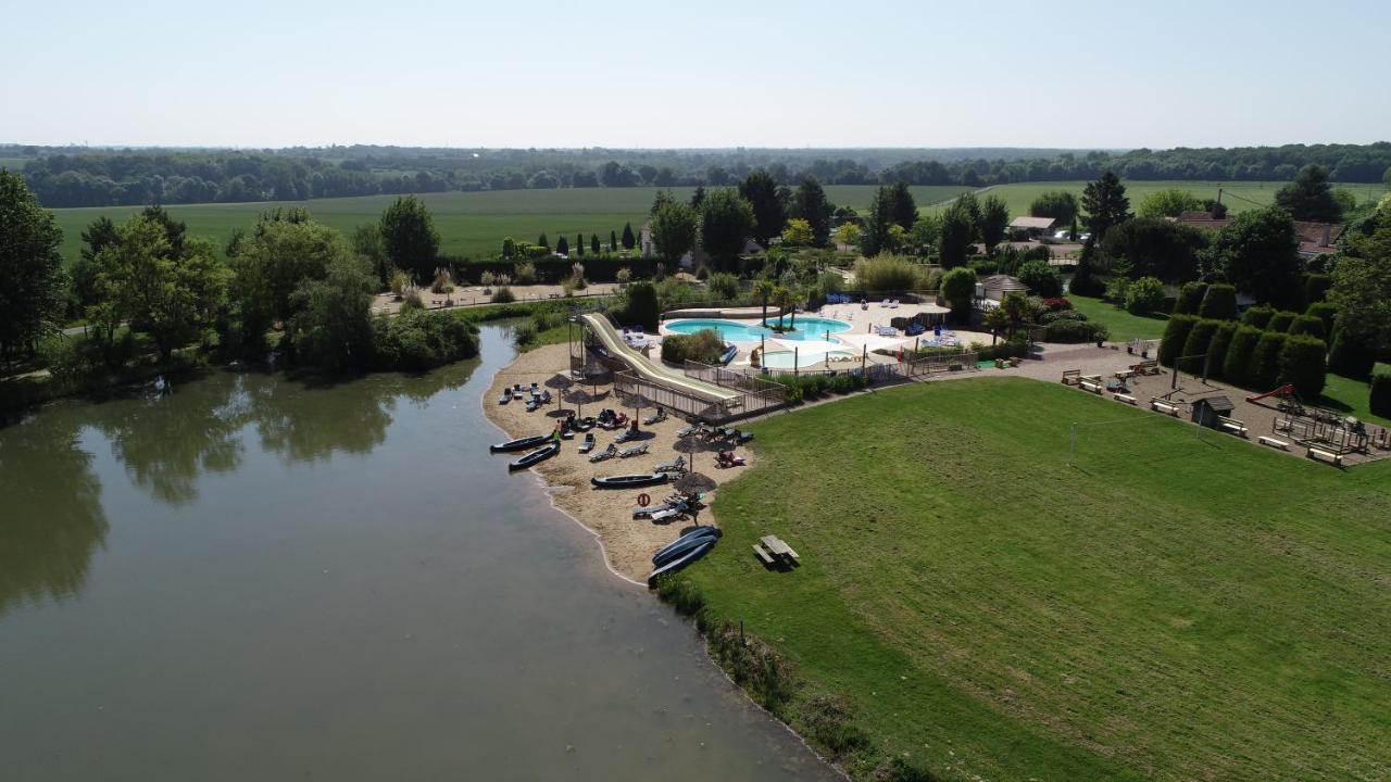 Mobil Home Xxl2 4 Chambres - Camping Les Bois Du Bardelet Poilly-lez-Gien Zewnętrze zdjęcie